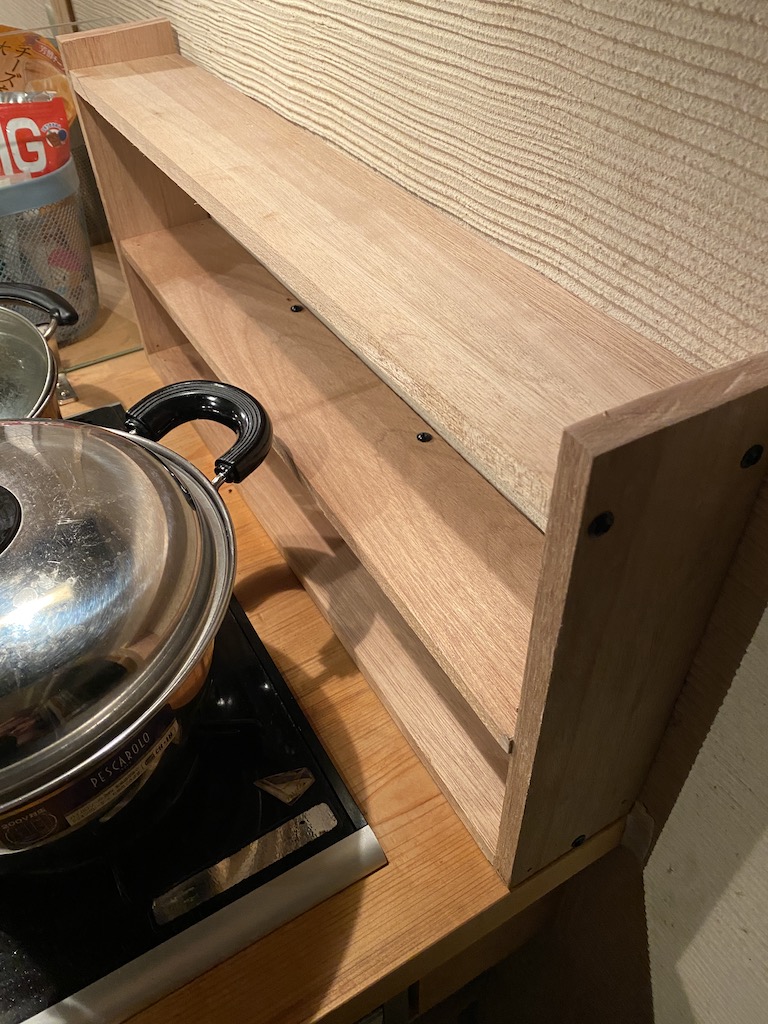 Wi-Fi棚とスパイスラック